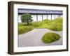 Traditional Zen Raked Gravel Garden, Hojo Hasso (Zen) Garden, Tofuku-Ji, Kyoto, Japan, Asia-Ben Pipe-Framed Photographic Print