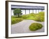 Traditional Zen Raked Gravel Garden, Hojo Hasso (Zen) Garden, Tofuku-Ji, Kyoto, Japan, Asia-Ben Pipe-Framed Photographic Print