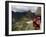 Traditionally Dressed Children Looking over the Ruins of Machu Picchu, UNESCO World Heritage Site, -Simon Montgomery-Framed Photographic Print