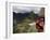 Traditionally Dressed Children Looking over the Ruins of Machu Picchu, UNESCO World Heritage Site, -Simon Montgomery-Framed Photographic Print