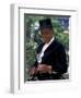 Traditionally Dressed Man on Horseback at Feria de Abril, Sevilla, Spain-Merrill Images-Framed Photographic Print