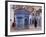 Traditionally Dressed Muslims in the Plaza Alhaouta, Morocco-Merrill Images-Framed Photographic Print