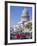 Traditonal Old American Cars Passing the Capitolio Building, Havana, Cuba, West Indies, Caribbean-Martin Child-Framed Photographic Print