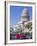 Traditonal Old American Cars Passing the Capitolio Building, Havana, Cuba, West Indies, Caribbean-Martin Child-Framed Photographic Print