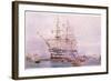 Trafalgar Anniversary, 1915-William Lionel Wyllie-Framed Giclee Print