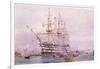 Trafalgar Anniversary, 1915-William Lionel Wyllie-Framed Giclee Print