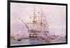 Trafalgar Anniversary, 1915-William Lionel Wyllie-Framed Giclee Print