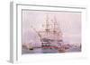 Trafalgar Anniversary, 1915-William Lionel Wyllie-Framed Giclee Print