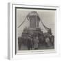 Trafalgar Day in Trafalgar Square-null-Framed Giclee Print