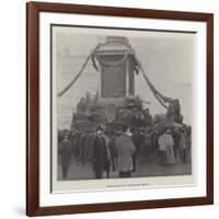 Trafalgar Day in Trafalgar Square-null-Framed Giclee Print