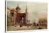 Trafalgar Sq, Fulleylove-John Fulleylove-Stretched Canvas