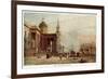 Trafalgar Sq, Fulleylove-John Fulleylove-Framed Premium Giclee Print