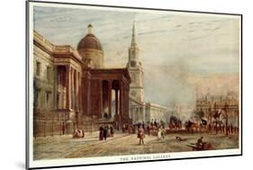 Trafalgar Sq, Fulleylove-John Fulleylove-Mounted Art Print