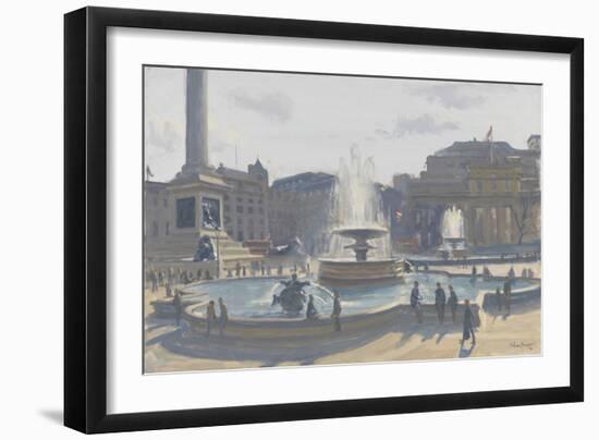 Trafalgar Square, 2010-Julian Barrow-Framed Giclee Print