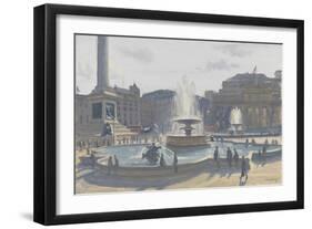 Trafalgar Square, 2010-Julian Barrow-Framed Giclee Print