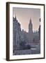 Trafalgar Square and Big Ben at Dawn, London, England, United Kingdom, Europe-Julian Elliott-Framed Photographic Print