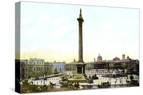 Trafalgar Square and Nelson's Column, London, 20th Century-null-Stretched Canvas