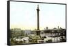 Trafalgar Square and Nelson's Column, London, 20th Century-null-Framed Stretched Canvas