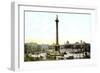 Trafalgar Square and Nelson's Column, London, 20th Century-null-Framed Giclee Print