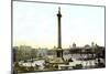 Trafalgar Square and Nelson's Column, London, 20th Century-null-Mounted Giclee Print