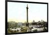 Trafalgar Square and Nelson's Column, London, 20th Century-null-Framed Giclee Print