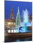 Trafalgar Square at Christmas, London, England, United Kingdom, Europe-Stuart Black-Mounted Photographic Print