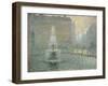 Trafalgar Square, C.1908-Henri Eugene Augustin Le Sidaner-Framed Giclee Print