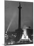 Trafalgar Square Dusk-null-Mounted Photographic Print