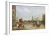 Trafalgar Square in London. 1836-James Pollard-Framed Giclee Print