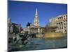 Trafalgar Square, Including St. Martin in the Fields, London, England, UK-Rainford Roy-Mounted Photographic Print
