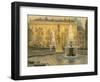 Trafalgar Square, London, 1908-Henri Eugene Augustin Le Sidaner-Framed Giclee Print