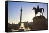 Trafalgar Square, London, England, United Kingdom, Europe-Neil Farrin-Framed Stretched Canvas