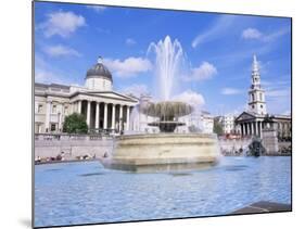 Trafalgar Square, London, England, United Kingdom-Roy Rainford-Mounted Photographic Print