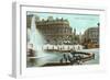 Trafalgar Square, London, England-null-Framed Art Print