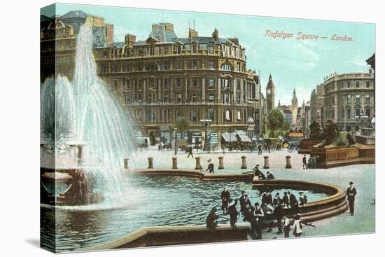 Trafalgar Square, London, England-null-Stretched Canvas