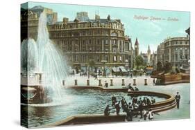 Trafalgar Square, London, England-null-Stretched Canvas