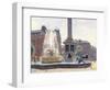 Trafalgar Square, London-Julian Barrow-Framed Giclee Print