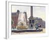 Trafalgar Square, London-Julian Barrow-Framed Giclee Print