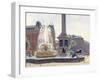 Trafalgar Square, London-Julian Barrow-Framed Giclee Print