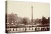 Trafalgar Square, London-null-Stretched Canvas