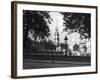 Trafalgar Square Scene-null-Framed Photographic Print