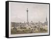 Trafalgar Square, Westminster, London, 1852-Day & Son-Framed Stretched Canvas