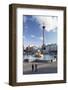 Trafalgar Square with Nelson's Column and Fountain, London, England, United Kingdom, Europe-Markus Lange-Framed Photographic Print