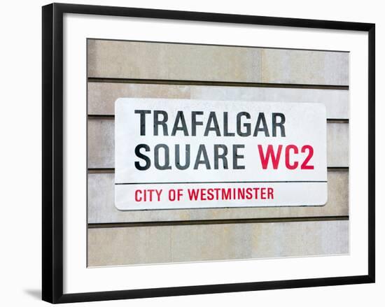 Trafalgar Square-Joseph Eta-Framed Giclee Print