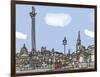 Trafalgar Square-James Hobbs-Framed Giclee Print