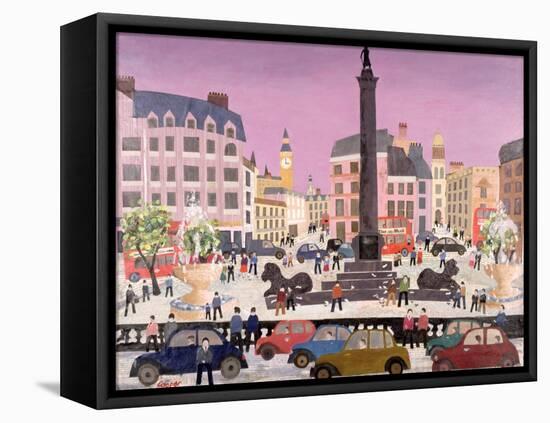 Trafalgar Square-William Cooper-Framed Stretched Canvas