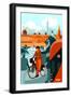 Trafalgar Square-Claire Huntley-Framed Giclee Print