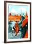 Trafalgar Square-Claire Huntley-Framed Giclee Print