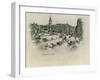 Trafalgar Square-Mortimer Ludington Menpes-Framed Giclee Print