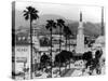 Traffic Along a Boulevard in the La Suburb of Westwood-Loomis Dean-Stretched Canvas